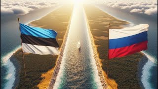 Estonia–Russia Maritime Boundary estonia russia maritime boundaries baltics sea geopolitics [upl. by Imeaj]