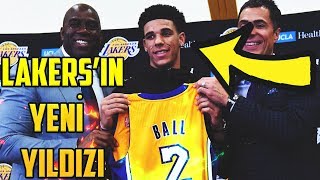 LONZO BALL LAKERSIN GELECEĞİ JORDANDAN DAHA MI İYİ [upl. by Graaf]