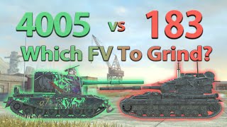 WOT Blitz Face Off  FV4005 vs FV215b 183 [upl. by Akeimahs]