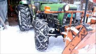 Schneeketten für Deutz 6207 [upl. by Annahgiel]