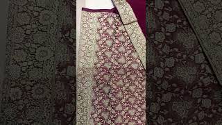 Brocade suit with chinon dupatta trend repost trending shorts happy like explorepage video [upl. by Kloman]