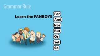 FANBOYS Coordinating Conjunctions [upl. by Tsyhtema]