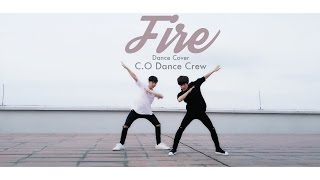 FIRE 불타오르네  BTS 방탄소년단  DANCE COVER BY CO FROM VIETNAM [upl. by Ayirp]