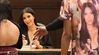 Kim Kardashian Launches Selfish At Barnes And Noble [upl. by Nylzor443]