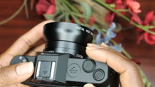 4k Digital Camera 48mp Camera Vlogging Camera Review UNDER 200 [upl. by Ahsiakal710]