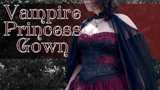 Making a Goth Wedding Dress for my Friend  Happy  Polly Unboxing [upl. by Axel]