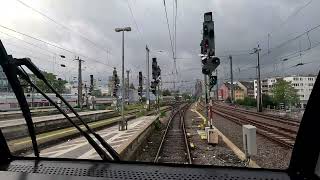 Führerstandsmitfahrt im RE1 RRX Köln  Aachen  Desiro HC [upl. by Asher]