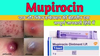 T Bact Ointment T Bact Cream T Bact Ointment Uses In Hindi T Bact Cream Uses in Hindi Mupirocin [upl. by Marcile]