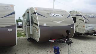 2018 Shasta Oasis 18BH Light Weight Travel Trailer Video Walk Through [upl. by Meehsar663]