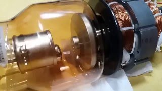 spinning anode xray tube rotation test [upl. by Kevan907]