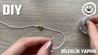 Kolay Makrome Bileklik Yapımı 🥰🦋 Part1 Ayarlanabilir Bileklik  Arkadaş Bilekliği  Easy Wristband [upl. by Atteuqehs]