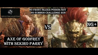 【Sekiro Parry】Axe of Godfrey vs Final Elden Ring DLC Boss NG [upl. by Aicyla441]