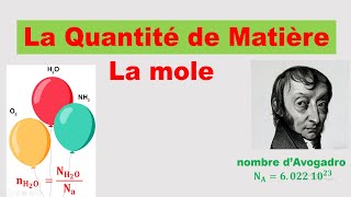 Comment Calculer la Quantité de Matière en Mole [upl. by Angi]