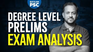 DEGREE LEVEL PRELIMS EXAM STAGE 1 ANALYSIS  Xylem PSC [upl. by Ityak]