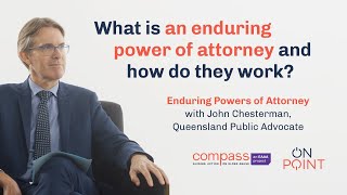 What is an enduring power of attorney and how do they work [upl. by Anitnas649]