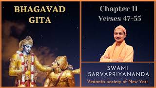 132 Bhagavad Gita  Chapter 11 Verse 4755  Swami Sarvapriyananda [upl. by Lupe]