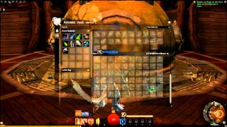 Guild Wars 2  Account Vault System [upl. by Ahseiuqal]