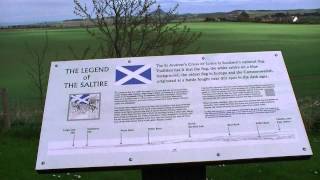 Athelstaneford quotBirthplace of Scotlands Flagquot [upl. by Llevert]