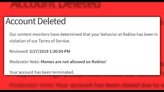 How to Get Banned on Roblox in 5 Minutes [upl. by Ehr]