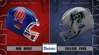 Oak Ridge HS at College Park HS [upl. by Nalro]