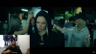 German Rap Reaction Ufo361 ft Paula Hartmann  RED CUPS [upl. by Woodie333]