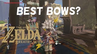 The Legend of Zelda  Breath of the Wild  How to Get the Best Bows in The Game [upl. by Neeneg]