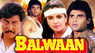 Balwaan 1992 Full Movie HD  Sunil Shetty Hindi Action Drama Movie  Divya Bharti  Danny Denzongpa [upl. by Ahsille]