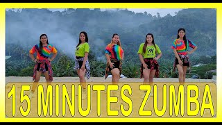 15 MINUTES ZUMBA WITH WARM UP AND COOL DOWN  DANCE WORKOUT  MA DANCE FITNESS [upl. by Samala524]