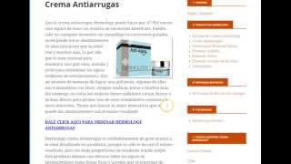 Comprar Crema Dermology  Crema Efectiva para las Arrugas [upl. by Enellek]