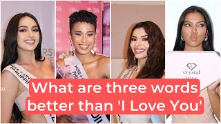 Stacey Gabriel Christi McGarry Ahtisa Manalo and Alexie Brooks on 3 Words Better than I Love You [upl. by Sue]