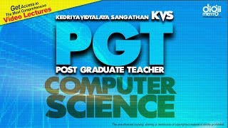 KVS PGT Exam 2016  2017 Paper Solution for Computer Science [upl. by Neeli]