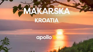 Makarska Kroatia – en populær ferieby – Apollo Reiser [upl. by Nennarb]