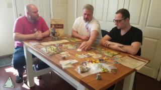 The Colonists Board Game Blitz  The Players Aid [upl. by Airtina]