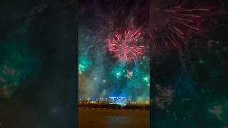 Doha Fireworks 🎆🎇shortvideo fireworks dohaevents dohaqatar [upl. by Eisak872]