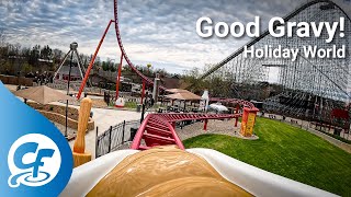 Good Gravy front seat onride 4K POV 60FPS Holiday World amp Splashin Safari [upl. by Airogerg53]