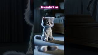 When family falls apart 💔🐱 emotional animatedstory family cat viral shorts sad usa [upl. by Blount523]