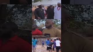 Yule edochie and Fredrick Leonard No burial BTS [upl. by Assirialc]