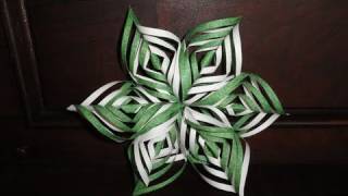 Lacy Paper Snowflake Decoration [upl. by Maryly706]