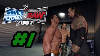 WWE SmackDown vs Raw 2007 Season Mode Matt Hardy Part 1 [upl. by Sumedocin]