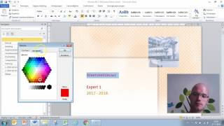 Kleur tekst aanpassen in Word 2010 middels RBG [upl. by Mychael]