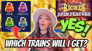 Can I Top My Biggest Jackpot Ever On Railroad Riches Slot At The Peppermill [upl. by Yrreb]