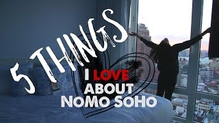 Luxury Hotel Review NoMo SoHo Hotel New York City [upl. by Ahsieket462]