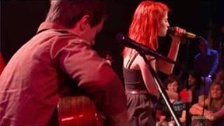 Paramore  Misery Business MTV Unplugged [upl. by Trant137]