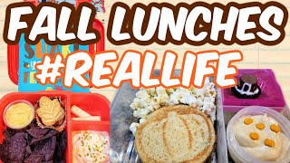 REAL LIFE LUNCHES  FALL LUNCHES NICOLE BURGESS [upl. by Diarmuid]