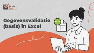 Instructievideo Gegevensvalidatie basis in Excel  Ter Zake Excel [upl. by Iturhs]