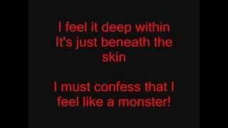 Skillet  Monster  Lyrics With Growl [upl. by Huang]