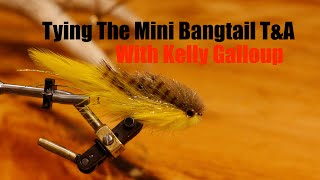 Tying The Mini Bangtail TampA with Kelly Galloup [upl. by Irik]