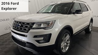 2016 Ford Explorer XLE  AWD [upl. by Olney]