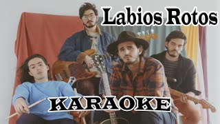 🎤 Morat  Labios Rotos Karaoke [upl. by Giess]