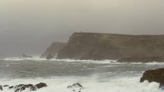 POWERFUL Thunderstorm amp Ocean Sounds for Sleep or Study  Heavy Rain amp Stormy Sea  4K HD Video [upl. by Fairweather]